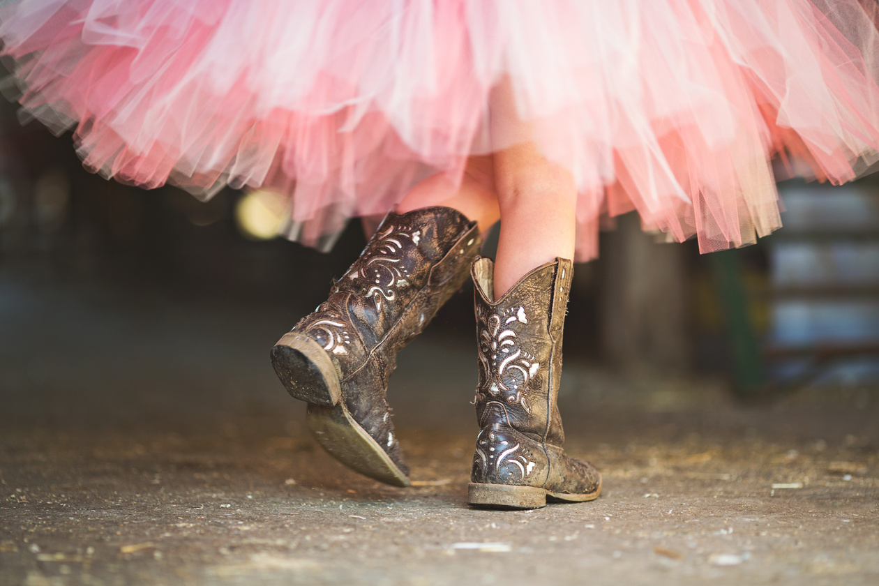 Tutu and Cowgirl Boots